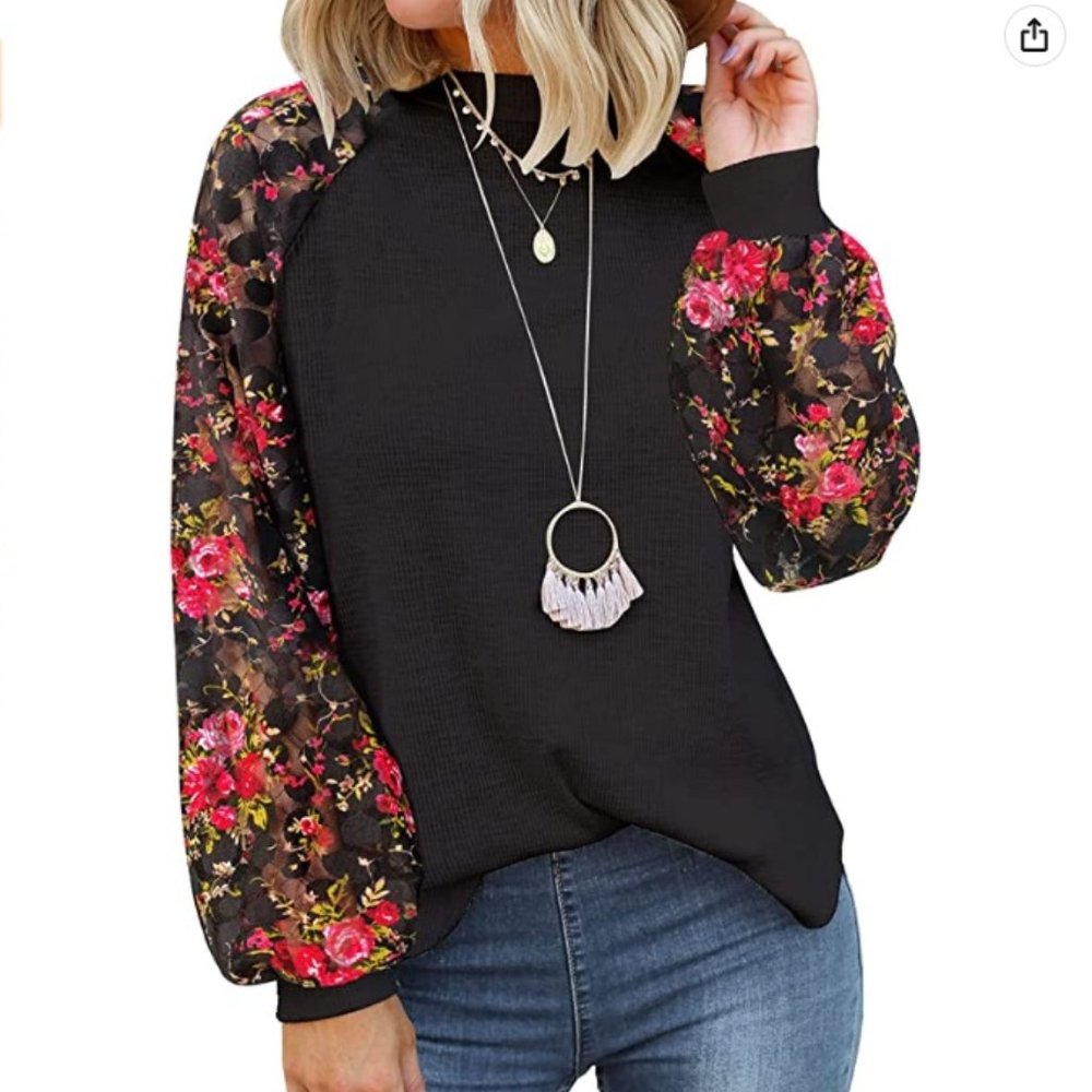 Floral Long Sleeve Shirt